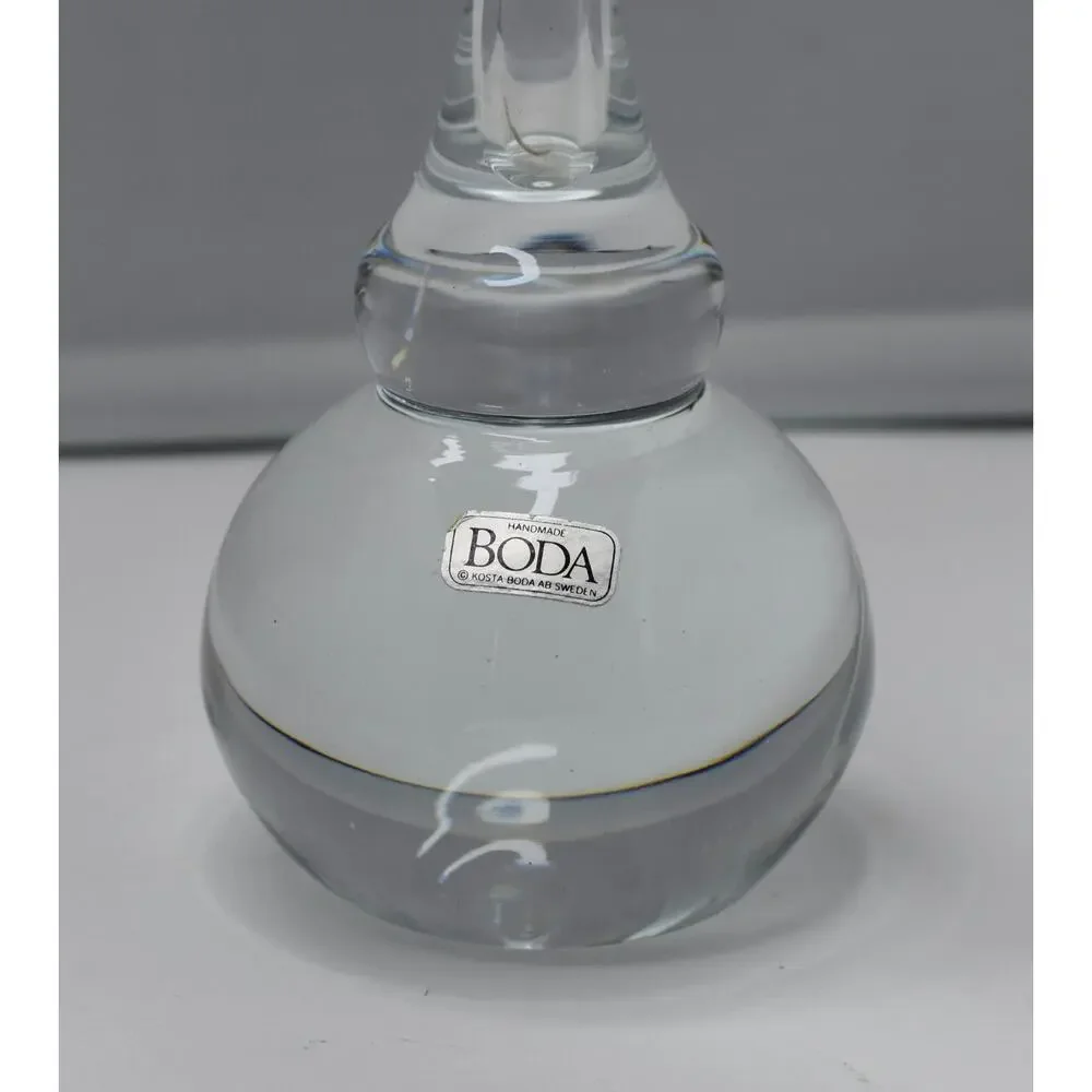 MCM Kjell Engman Kosta Boda Bottle Neck Trumpet Bud Vase